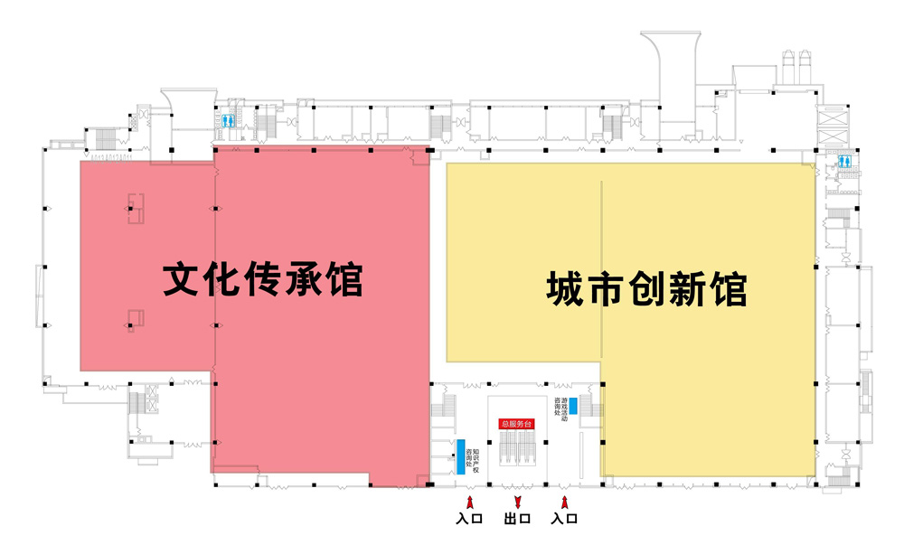 2011中国杭州文化创意产业博览会的平面图